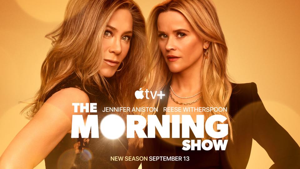 <p><strong>The Morning Show (Apple TV+)</strong> - Дженифър Анистън и Рийз Уидърспуун се завръщат за трети сезон на сериала, който разказва за&nbsp;най-гледания американски сутрешен блок, а сюжетът е представен по особено&nbsp;увлекателен начин. Рийз Уидърспун и Дженифър Анистън са не само изпълнителки на главните роли, но и са в състава на продуцентския екип. Сериалът спечели редица отличия миналата година - награда &bdquo;Еми&ldquo;, &ldquo;Наградaта&nbsp;на Гилдията на филмовите актьори&rdquo; и &ldquo;Изборът на критиците&rdquo;.</p>