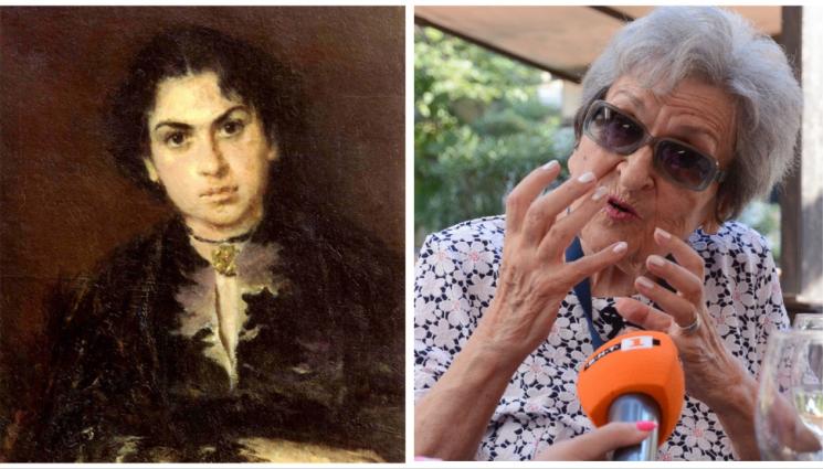 Грациела Бъчварова - Портрет на Грациела Бъчварова носи награда на Кристо (СНИМКИ)