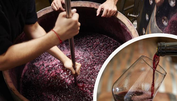 вино - ВАДЕТЕ ТУБИТЕ! Потоп от червено вино заля градските улици (ВИДЕО)