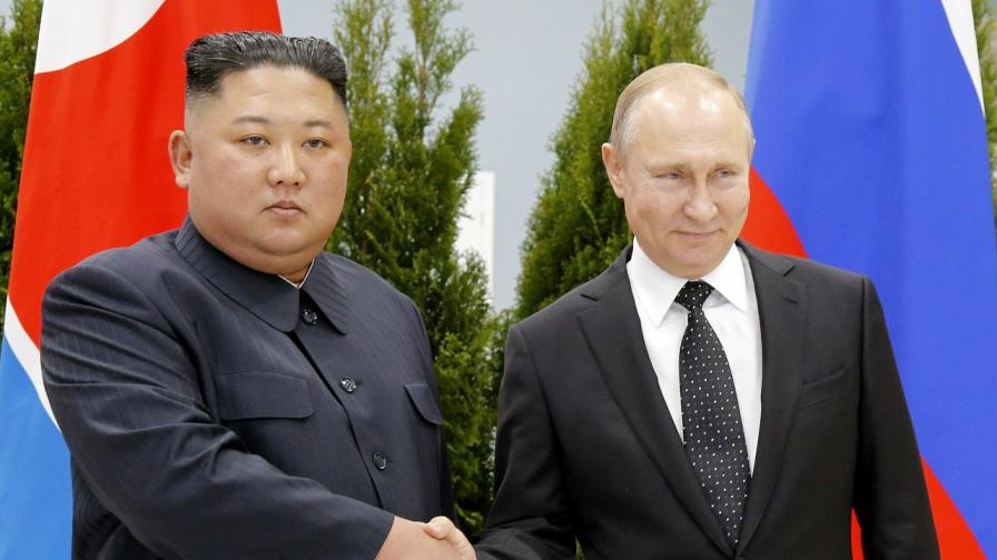 Владимир Путин Ким Чен-ун