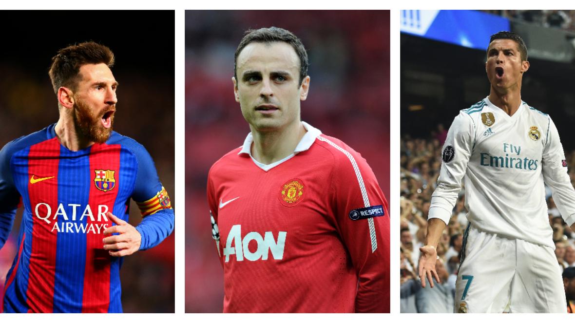 Димитър Бербатов Лионел Меси Кристиано Роналдо