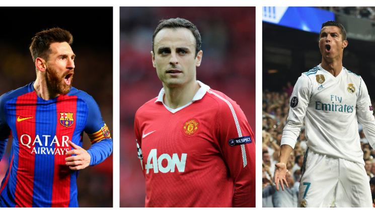 Димитър Бербатов Лионел Меси Кристиано Роналдо - Наредиха Бербо до Меси и Роналдо