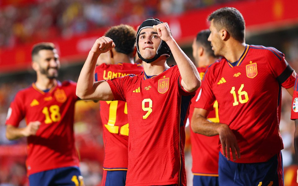 Испания сътвори нов голов рецитал в евроквалификациите от група А.