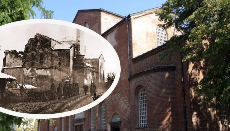 базилика Света София - ЧУДЕСА И ВЯРА: Трус съборил минарето на базиликата „Св. София“