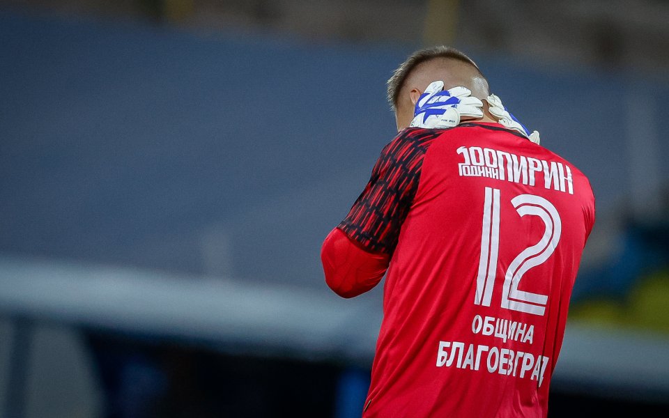 Вратарят на Пирин Благоевград – Максим Ковальов, стана Играч на