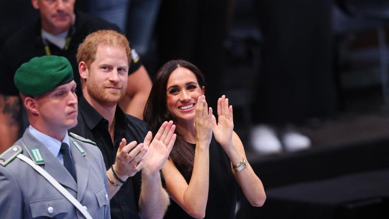  Меган и Хари дневно 4 от игрите „ Инвиктус “ 