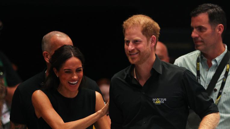  Меган и Хари дневно 4 от игрите „ Инвиктус “ 