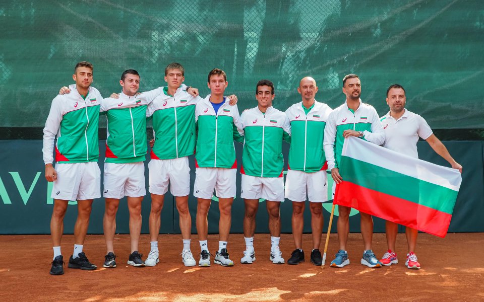 Националите на България за Купа Дейвис коментираха предстоящата среща с