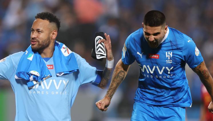 Неймар Митрович Ал Хилал - Пустинна буря: Неймар дебютира с шоу и победа като на тенис в саудитския си отбор