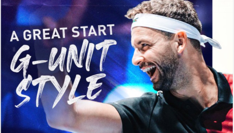 Григор Димитров - Григор Димитров бие като G-Unit на шоуто във Франкфурт