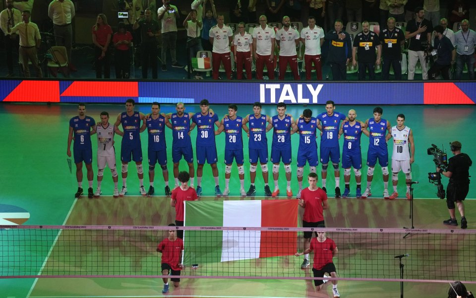 Италия ще бъде един от домакините на Евроволей през 2026