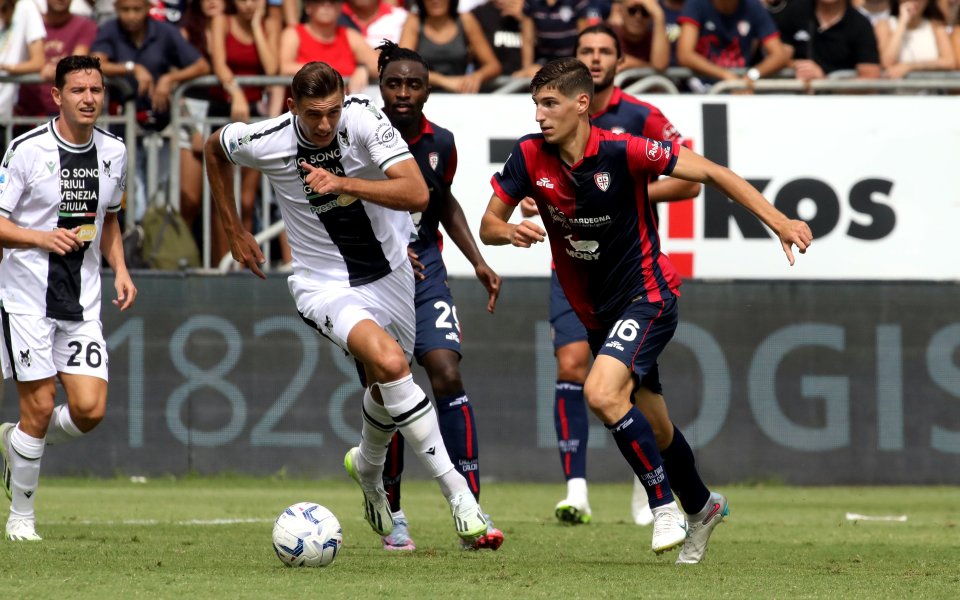 Постно начало на неделния ден в Серия А. Каляри и