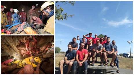 Пещерно спасяване