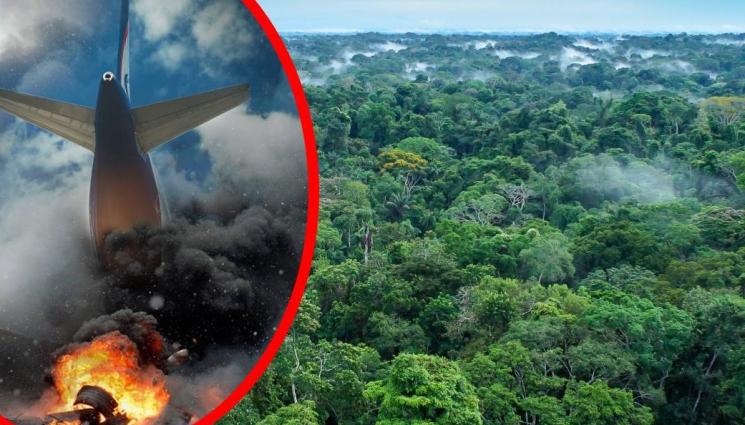 самолет - СМЪРТОНОСЕН ПОЛЕТ: Самолет се разби в джунглата (ВИДЕО + СНИМКА)