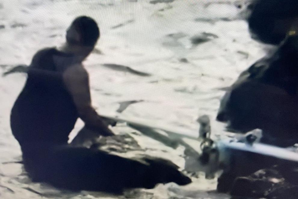 Видяхте как се обезврежда боеприпас - с пушещ полицай и