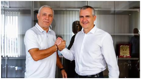 Христо Стоичков и Димитър Илиев