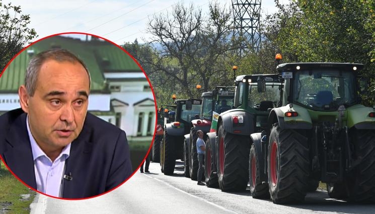 земеделци - Протестът на земеделците бил политически, смята Росен Костурков