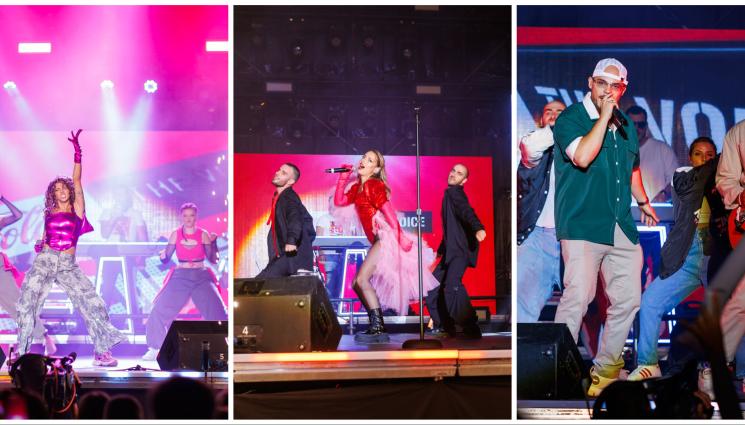 Дара и Михаела Маринова и Боро - Близо 200 хиляди станаха част от Coca-Cola The Voice Happy Energy Tour