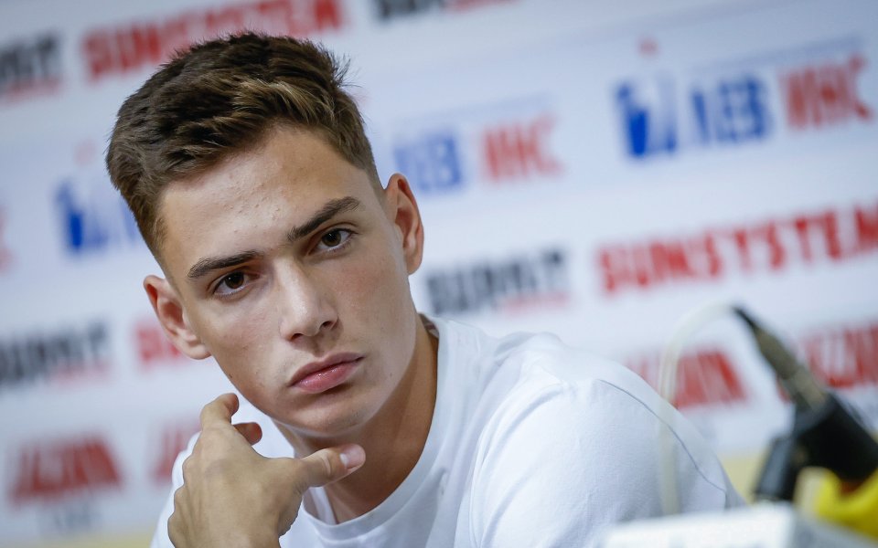 Младата надежда на Левски Преслав Бачев бе обявен за играч