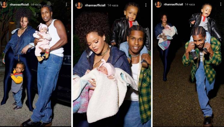 Риана - СЛЕД КАТО ОТЪРВА ЗАТВОРА: Риана кръщава бебе №3 на адвоката на A$AP Rocky