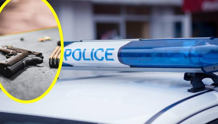 полиция - ГОТВИ СЕ ЗА ВОЙНА: Полицията задържа въоръжен до зъби криминално проявен мъж