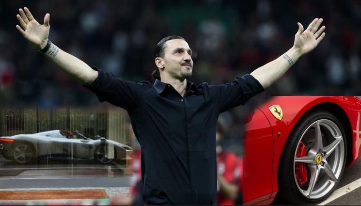 Ферари Ибрахимович - Никой не си го мери с Ибра: Златан си показа новото Ферари, което вдига 340 км/ч