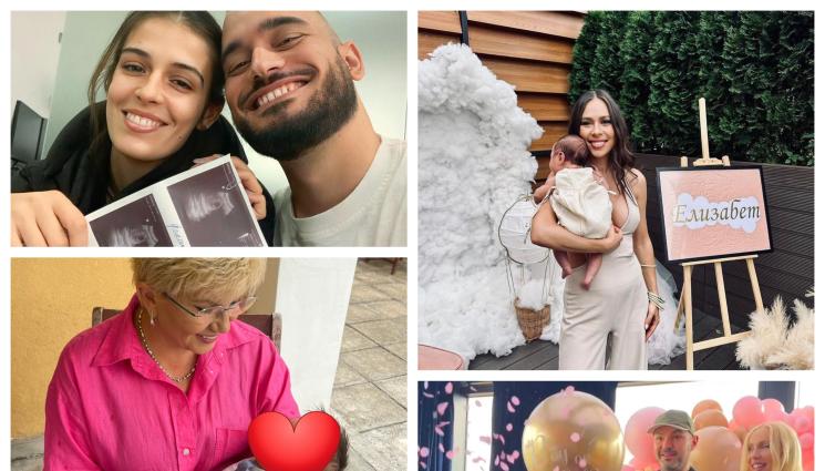 БЕБЕТА - ЗВЕЗДНИ БЕБЕТА: Жаси роди 4-та рожба, Чакърдъкова - баба на 5-о внуче