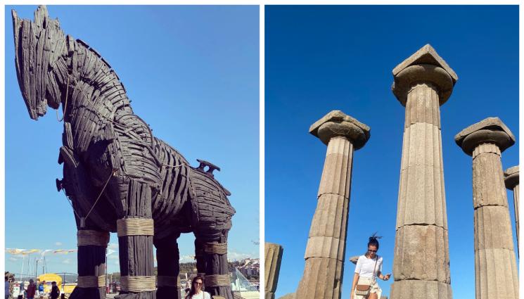 Троянският кон и Храмът на Атина - Чанаккале – градът на Дарданелите