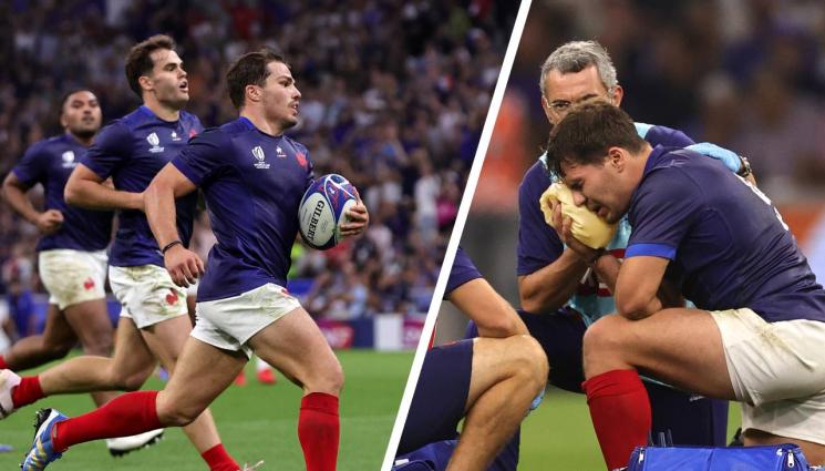 ръгби - ПИРОВА ПОБЕДА: Франция направи рекорд в ръгбито, но загуби капитана си