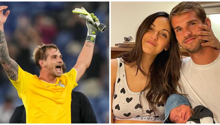 Иван Проведел - Вратарят на Лацио се показа с огнена актриса