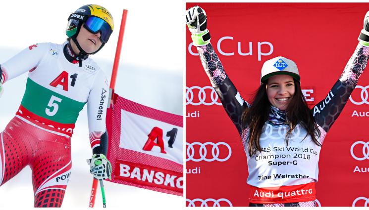 Тина Вайратер Тамара Типлер - Бейби бум при скиорките