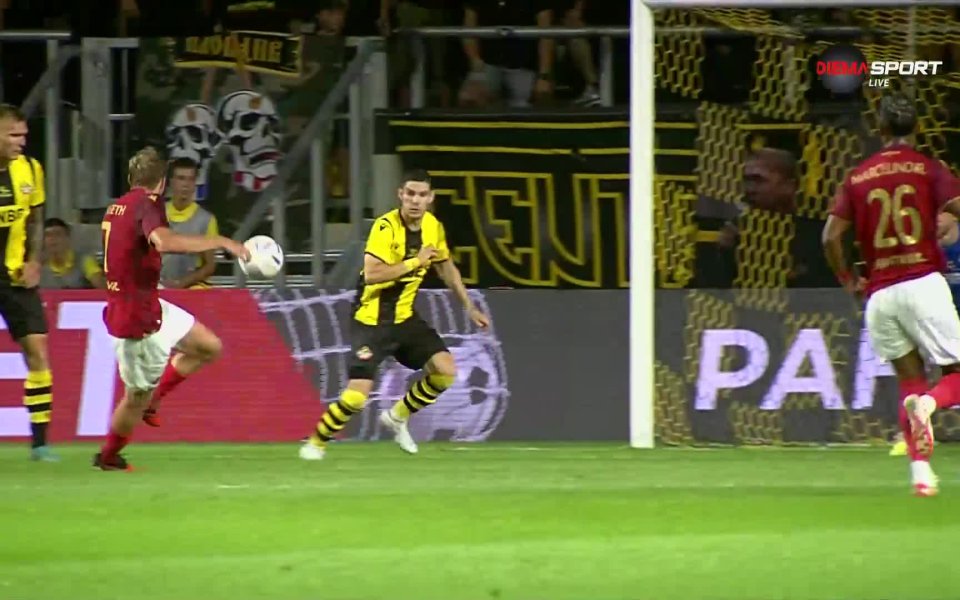 Джонатан Линдсет откри резултата в мача между Ботев Пловдив и