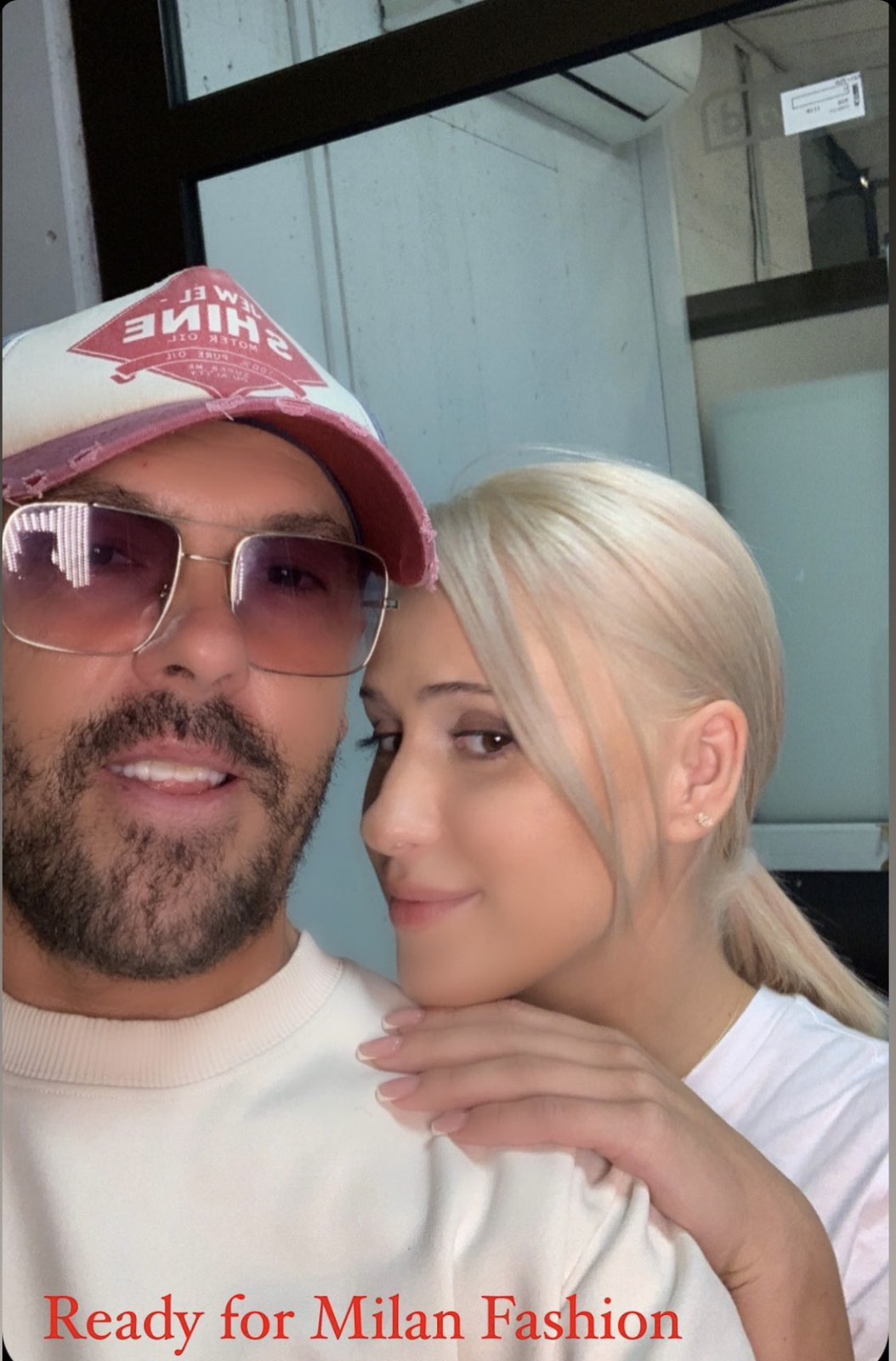 Мария Бакалова и стилистът Стоян Апостолов