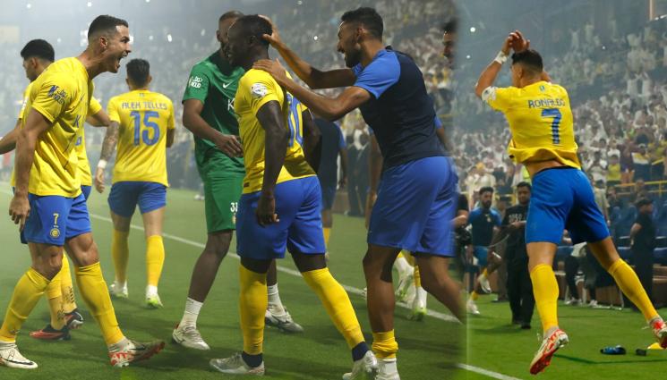 Роналдо Ал Насър Ал Ахли - Футболно шоу: Кристиано Роналдо над всички в зрелище в саудитската лига