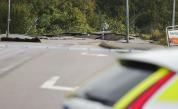 Свлачище срути голям участък от магистрала в Швеция