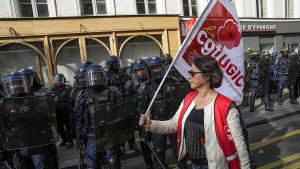 Франция протест
