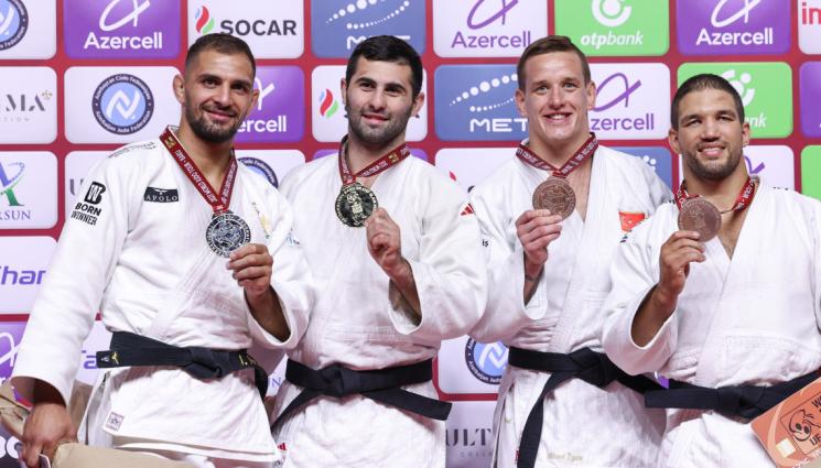 Ивайло Иванов - Ивайло Иванов се окичи със сребро на турнира от Големия шлем в Баку