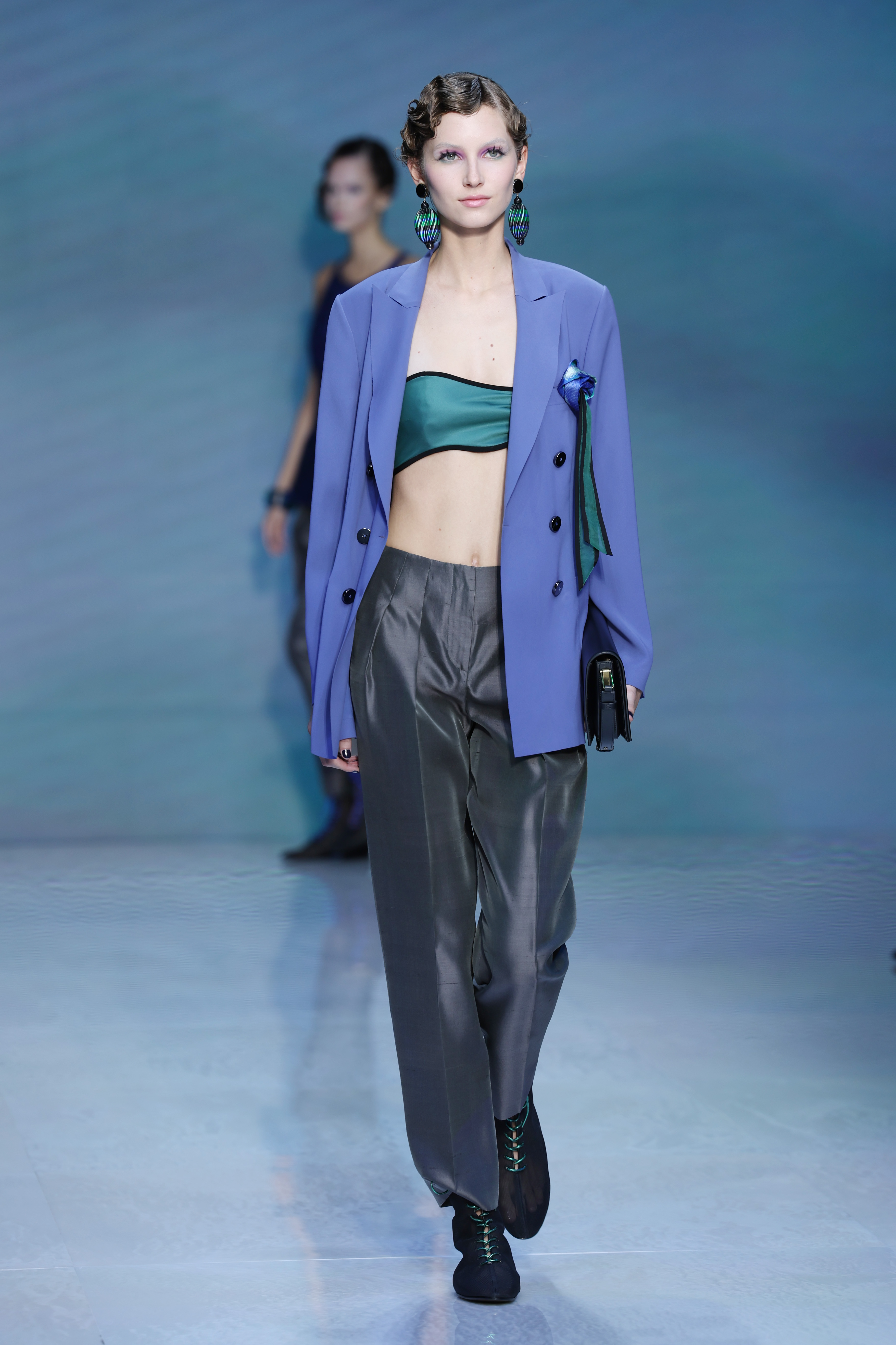 Джорджо Армани на Седмицата на модата в Милано