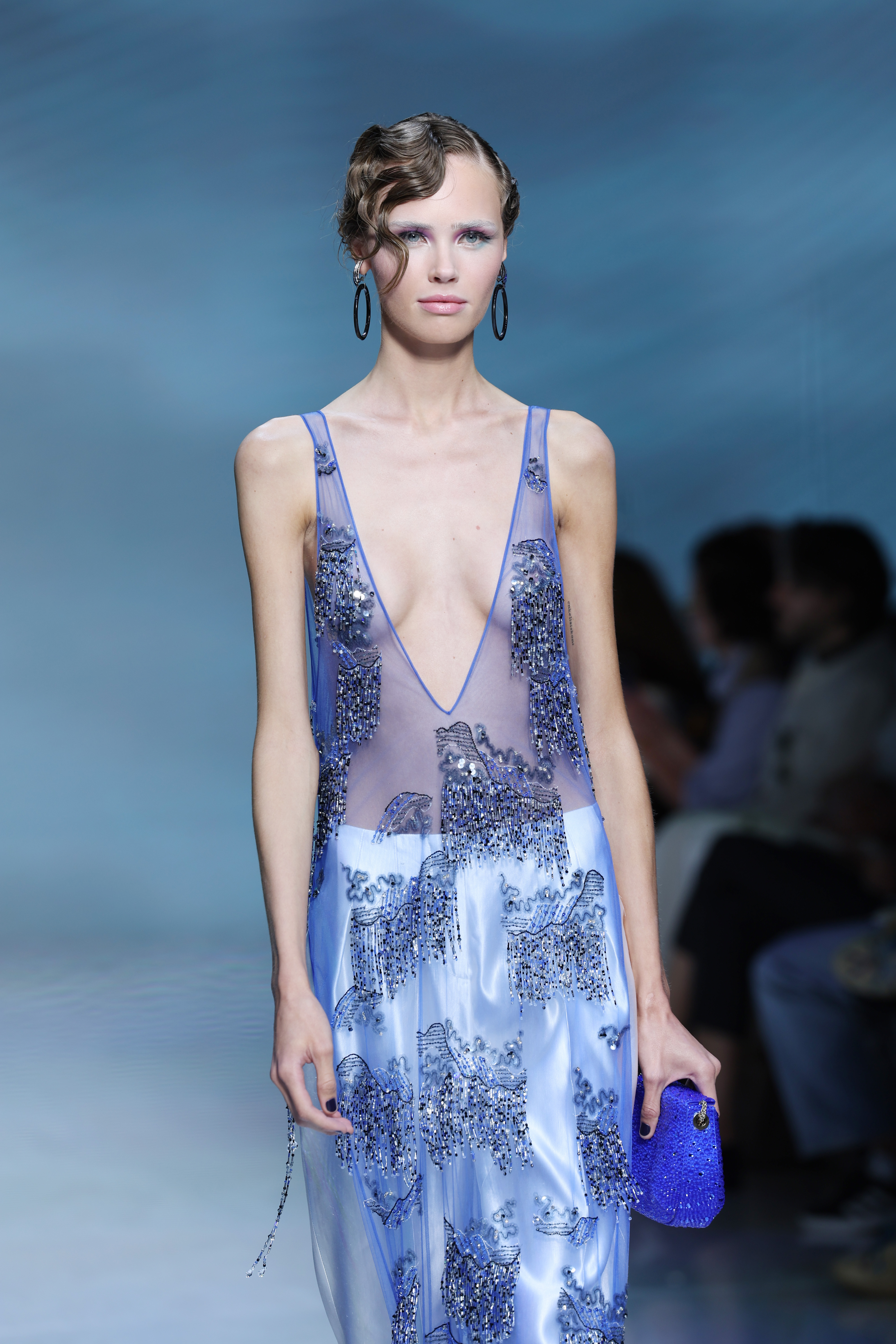 Джорджо Армани на Седмицата на модата в Милано