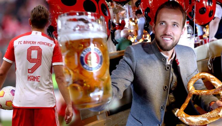 Хари Кейн - Хари Кейн издържа теста, обърна литър бира