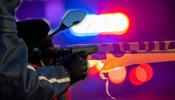 местопрестъпление мотоциклет - След загуба вкъщи: Двама на мотоциклет застреляха президента на последния в класирането