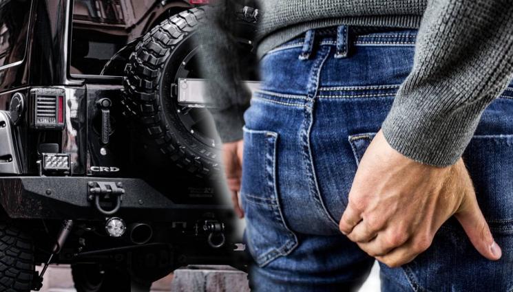 джип - КАТО ГНИЛИ КРУШИ: Превъзбудени сватбари изпопадаха от джип! (ВИДЕО)