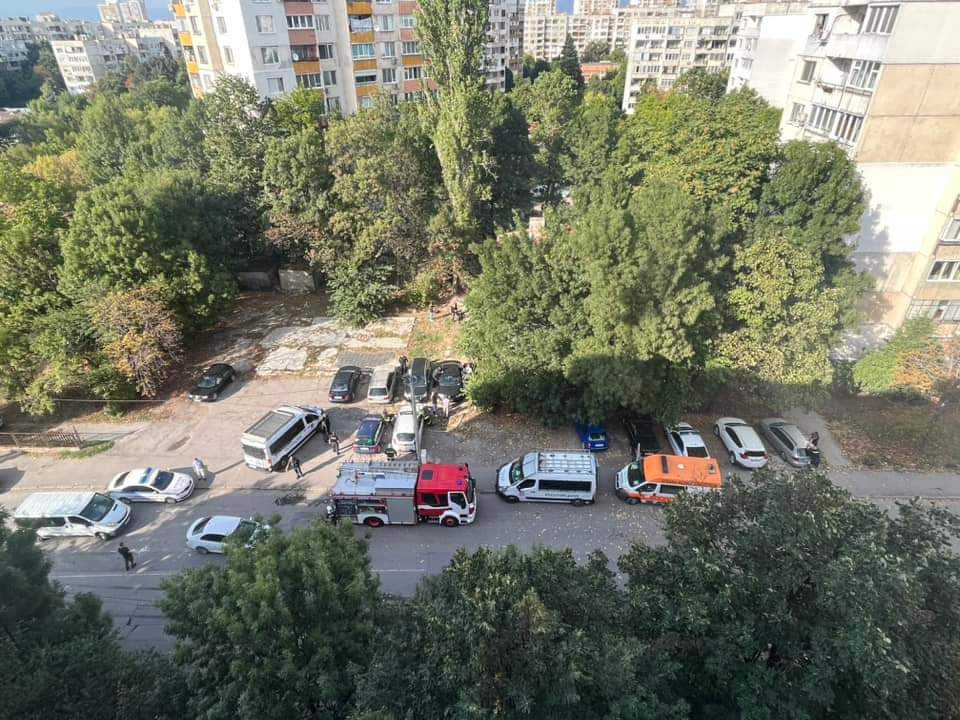 барикадирал се мъж