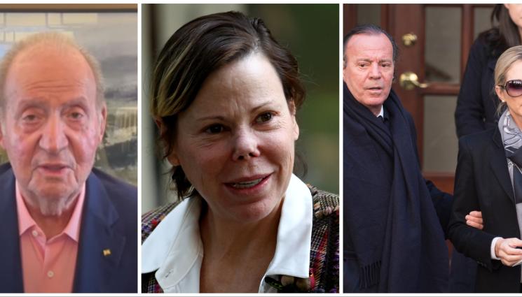 Хуан Карлос и Хулио Иглесиас и Княгиня Калина - ЗА ЮБИЛЕЯ МУ: Княгиня Калина убедила крал Хуан Карлос да поздрави Хулио Иглесиас (ВИДЕО)