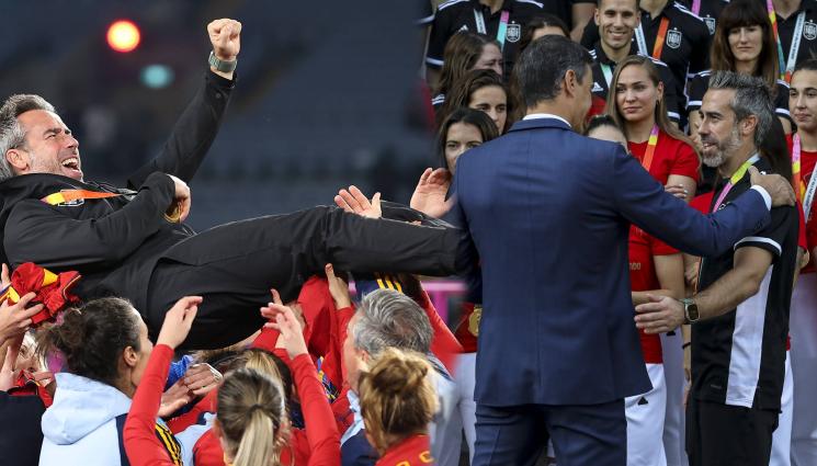 Испания Хорхе Вилда шампионки - Испанско омазване: Разследват и треньора на световните шампионки заради прословутата цунка