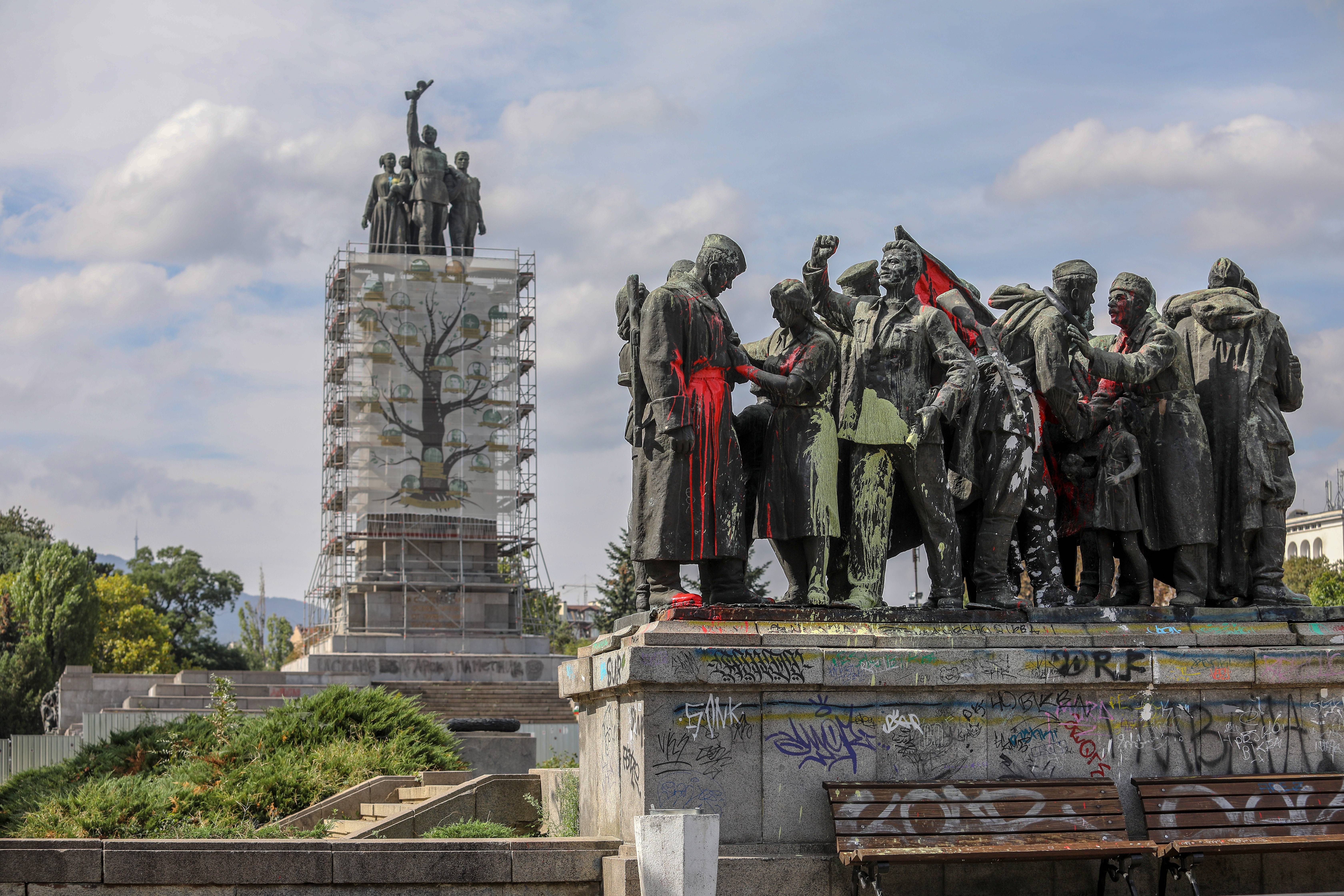 паметник на съветската армия