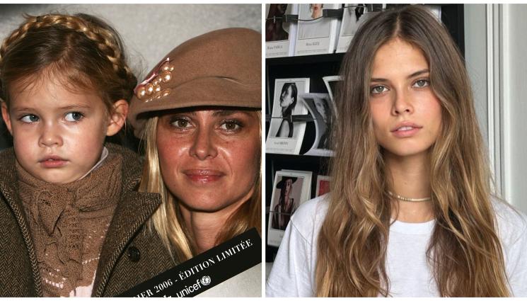 Зое Пти - Щерката на Еманюел Пти украси ревю в Милано