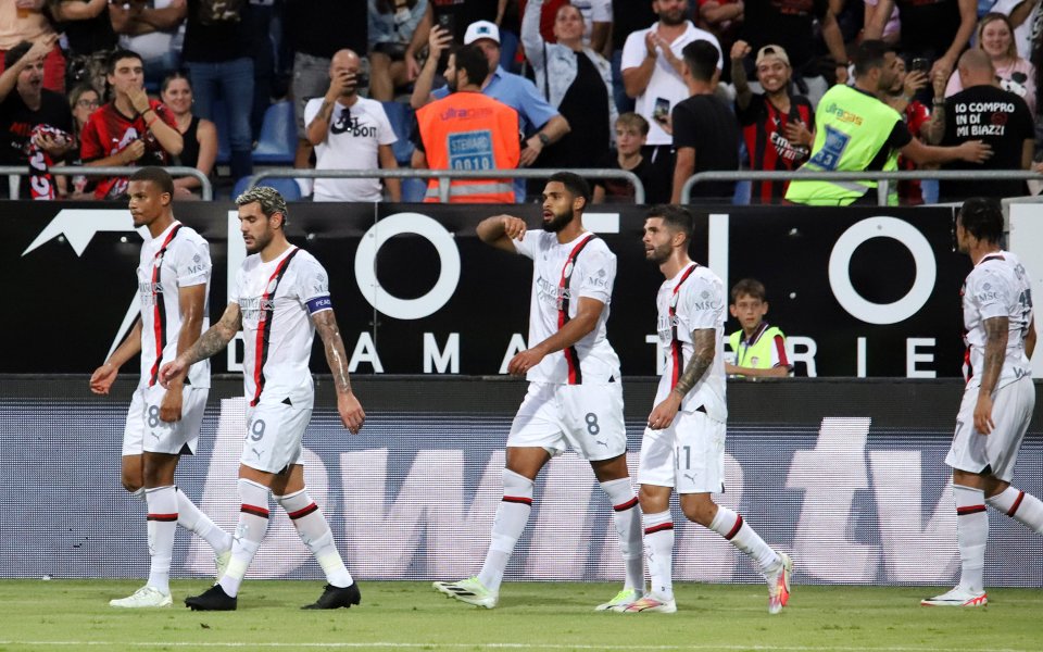 Милан победи Каляри с 3:1 в мач от шестия кръг