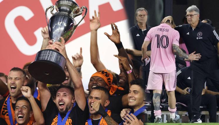 Хюстън Интер Маями Меси - Краят на приказката? Греда за Интер Маями без Лео Меси на финал за купа