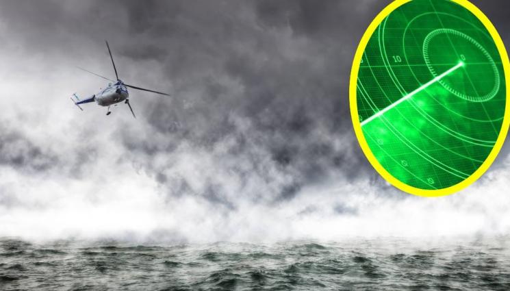 Хеликоптер - Хеликоптер падна в морето, има загинали!